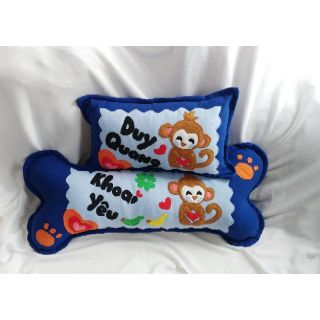 Cặp gối nằm và gối ôm handmadea