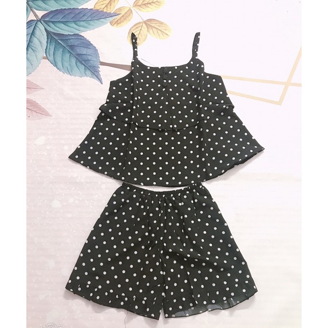 Đồ bộ nữ dây 2 tầng  SIÊU XINH vải lụa mềm, mịn, mặc mát.