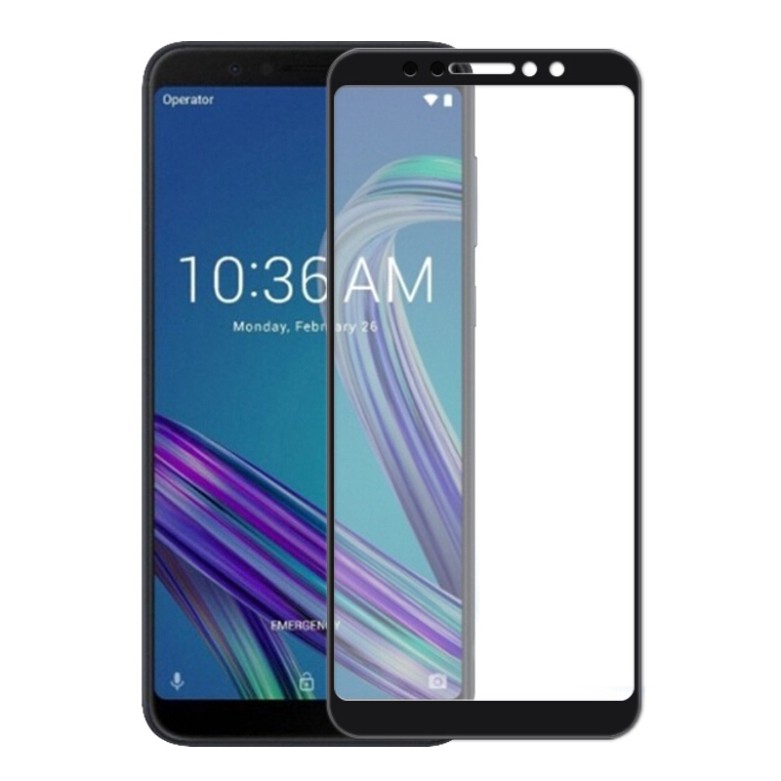 Sale 73% Kính cường lực viền cong 3D 9H cho Asus Zenfone Max Pro M1, Black Giá gốc 64000đ - 9G67