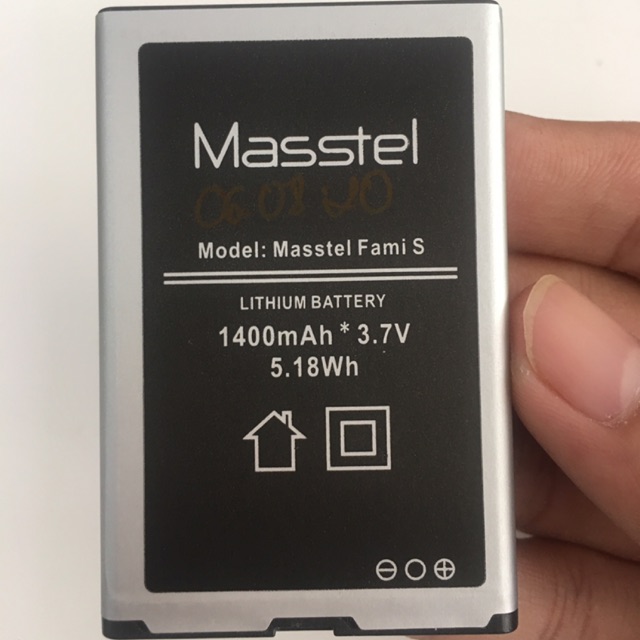 Pin Masstel  IZI25 / Fami S / Fami 12 / izi220  / Fami 5 / Fami 12 4G   chính hãng mới 100%