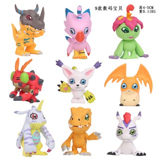Set 9 mô hình digimon hàng mới siêu dễ thương