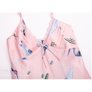 Bộ ngủ lụa 2 dây (Hàng Cao Cấp)