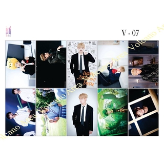 [BTS] Set Sticker V Taehyung - 9 mẫu (có nhiều mẫu hình dán Kpop)