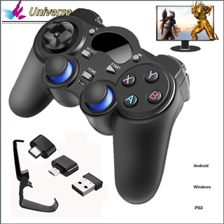 Tay cầm chơi game không dây 2.4g cho laptop android box tv ps3 tablet smart pc