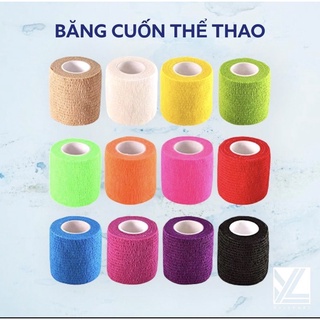 Băng cuốn vải tự dính thể thao