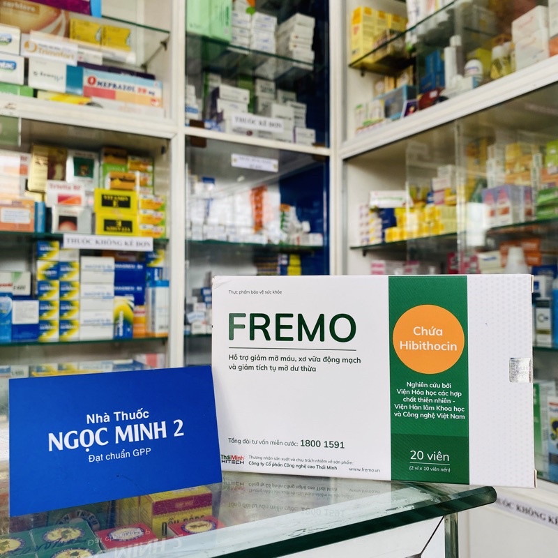 ✅ [Chính Hãng] Fremo (hộp 20v) hỗ trợ giảm mỡ máu, xơ vữa động mạch và giảm tích tụ mỡ dư thừa.