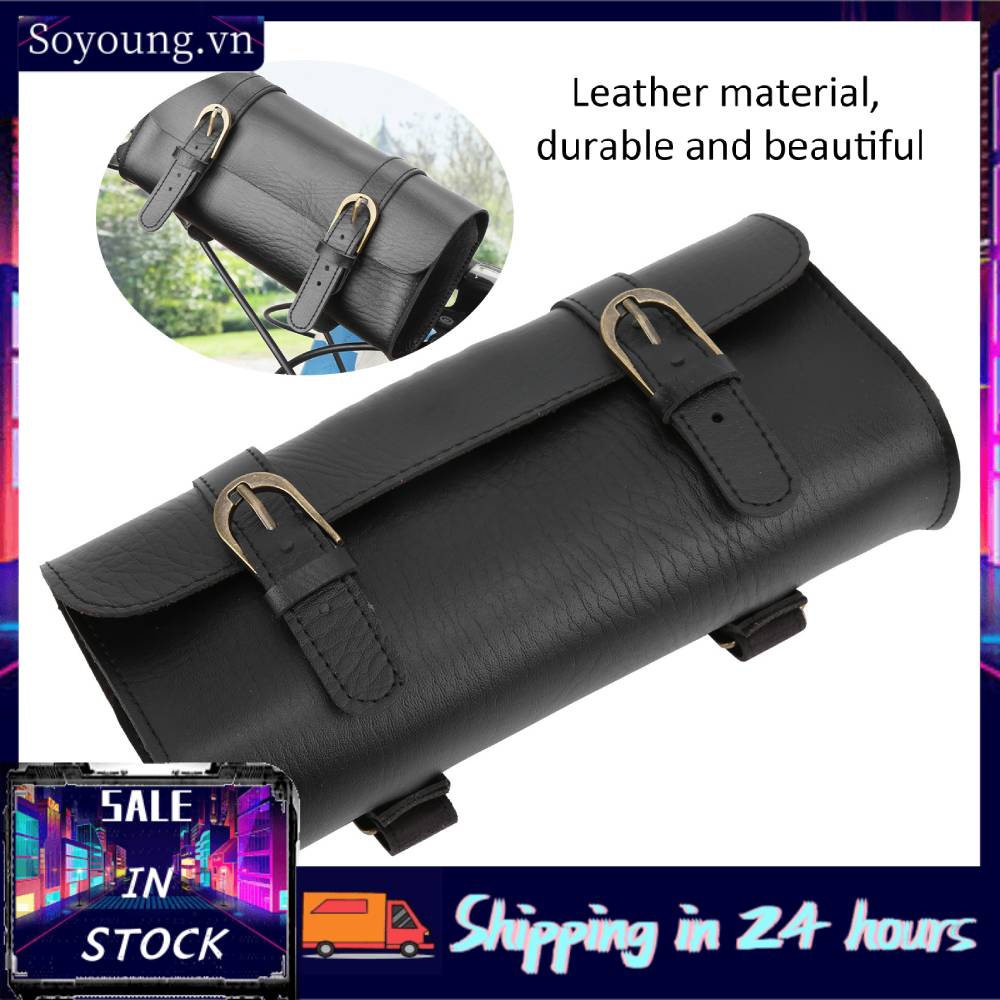 Túi Da Pu Đựng Dụng Cụ Treo Yên Xe Đạp / Scooter Tiện