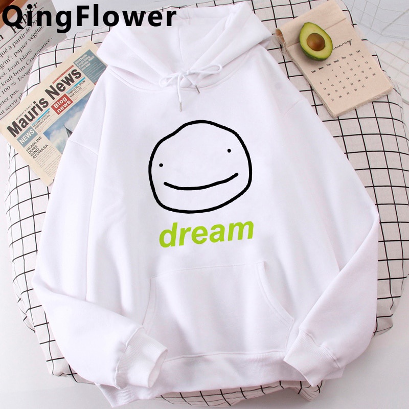Áo khoác hoodie chui cổ nam in hình Anime Dream Smp 2021