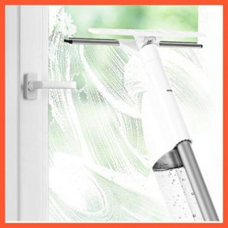 Cây lau kính thông minh 1m2 kèm bình xịt, gạt nước tặng viên sủi lau kính