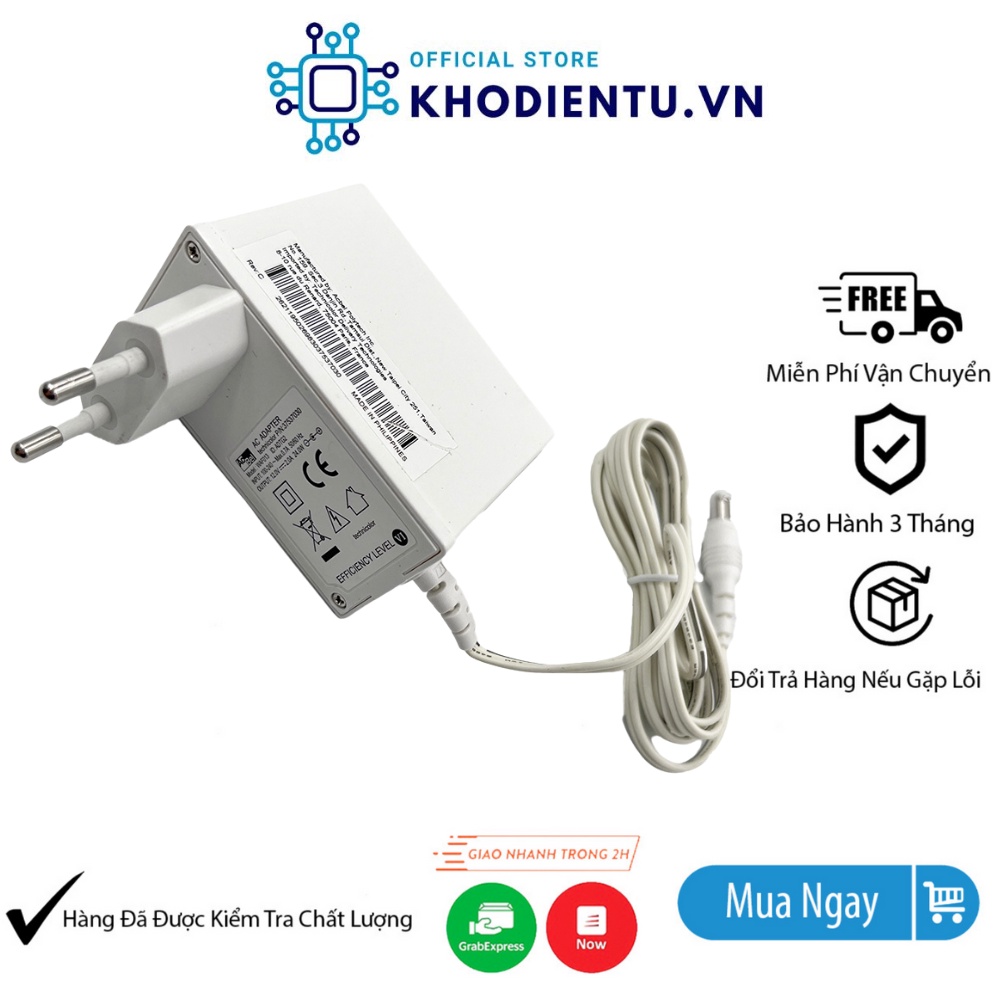 Nguồn Adapter 12V2A Chính Hãng Acbel WAF013 Jack 5.5x2.1MM cho camera đầu ghi - KhoDienTu