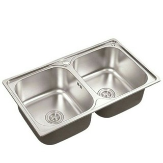 Chậu rửa chén inox bao gồm bộ xả