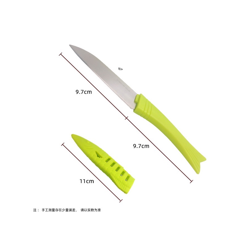 Dao Gọt Hoa Quả Hình Cá Nhiều Màu - HÀNG MỚI VỀ