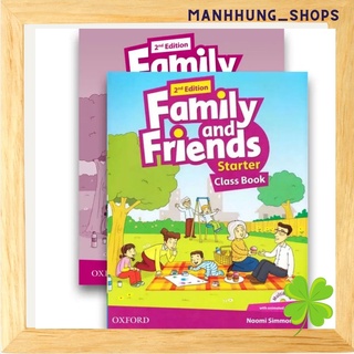 Sale sập sàn - combo family and friends starter – 2nd edition – in màu, kèm cd