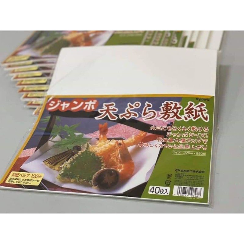 sét 40 tờ Giấy thấm dầu xuất xứ từ Nhật Bản, giấy thấm mỡ, | BigBuy360 - bigbuy360.vn