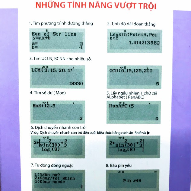 Máy tính khoa học Flexio FX680VN