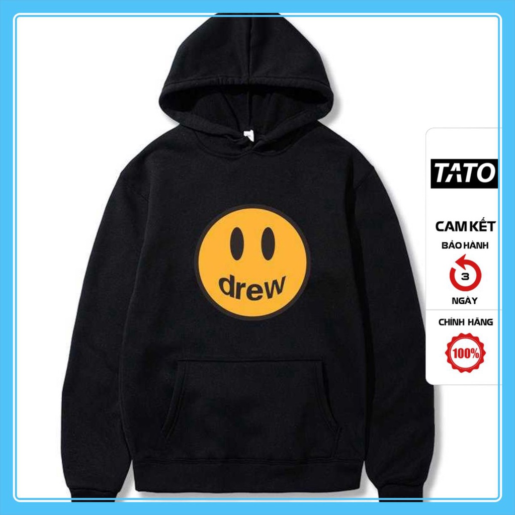 Áo nỉ Hoodie Drew house mặt cười  , áo nỉ bông hoodie unisex nam nữ TATO | BigBuy360 - bigbuy360.vn