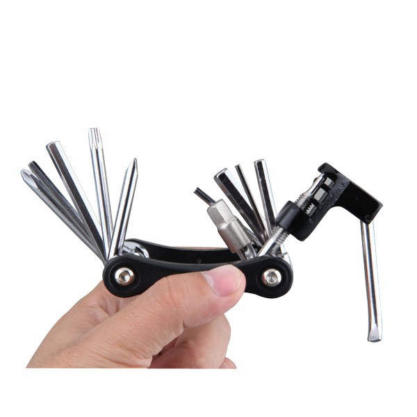 Dụng cụ sửa chữa vít cầm tay đa năng 15 in 1 Hex Screw dụng cụ sửa chữa đa năng nhỏ gọn Chammart