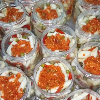 măng rừng muối cà dại chua cay