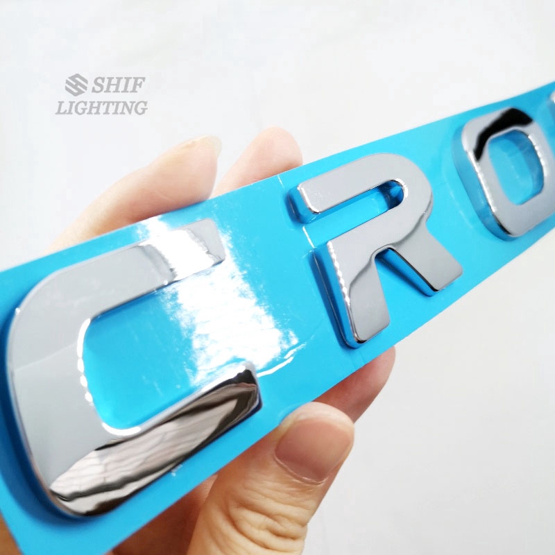 1 Miếng Dán Chữ Thập Bằng ABS Thay Thế Cho Xe Hơi Mitsubishi Cross