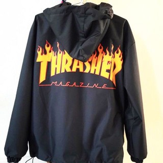 FREESHIP_ ÁO KHOÁC DÙ M12 Thrasher Lửa [Kèm Ảnh Thật]