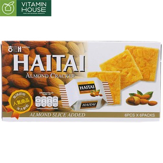 [VITAMIN HOUSE] Bánh quy hạnh nhân Haitai 133g