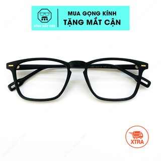 Gọng kính cận nam nữ OBE dáng vuông thời trang chất liệu nhựa dẻo 1694