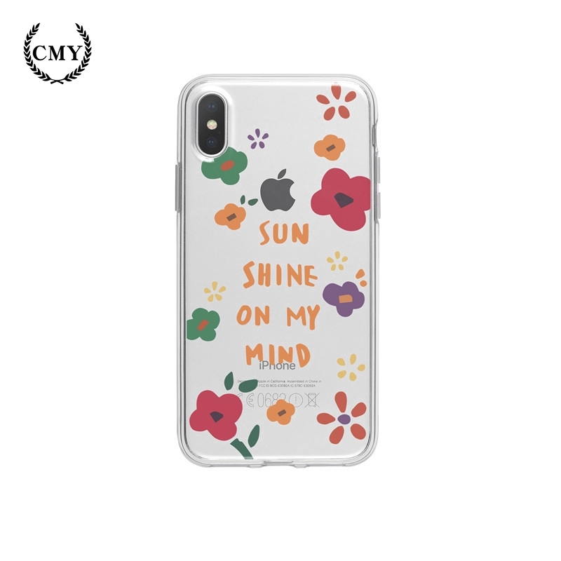 Ốp điện thoại họa tiết hoa nhiều màu xinh xắn cho iPhone11/11Pro 11pro Max X XR XS XS MAX 6 7 8 plus | BigBuy360 - bigbuy360.vn