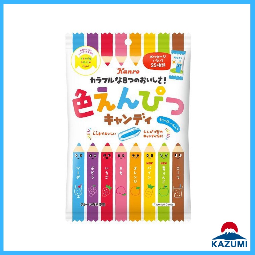 KANRO- Kẹo Candy hình bút chì 80g [date T10/2022]