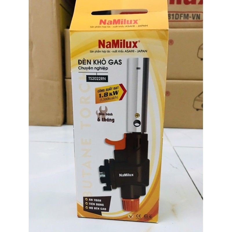 Đèn khò namilux  - sử dụng gas mini mới nhất