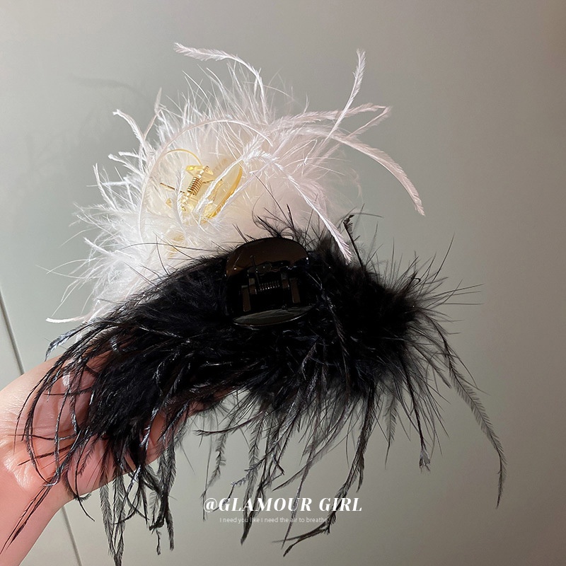 Kẹp tóc 17KM đính nơ bằng satin trơn thời trang thanh lịch cho nữ