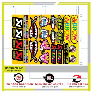 LOGO STICKER RĂNG CÁ MẬP - SHINDECAL2