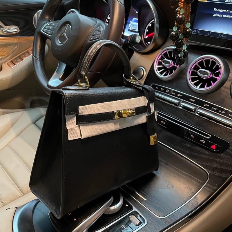 Túi HM kelly size 25 tag vàng