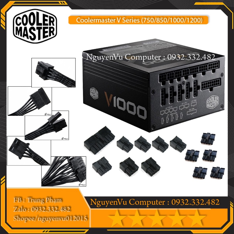 Dây modular cao cấp cho nguồn máy tính Coolermaster(GM/V Series/NWE v1/NWE v2)