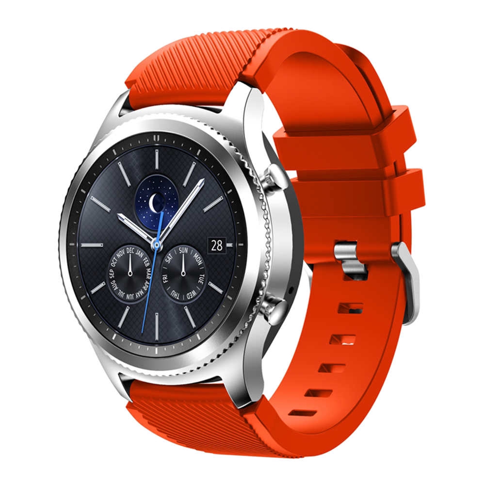 Dây Đeo Thay Thế Chất Liệu Silicon Thiết Kế Nhiều Lỗ Thời Trang Cho Huami Amazfit Gtr 47mm / Galaxy Watch 46mm / Samsung Gear S3