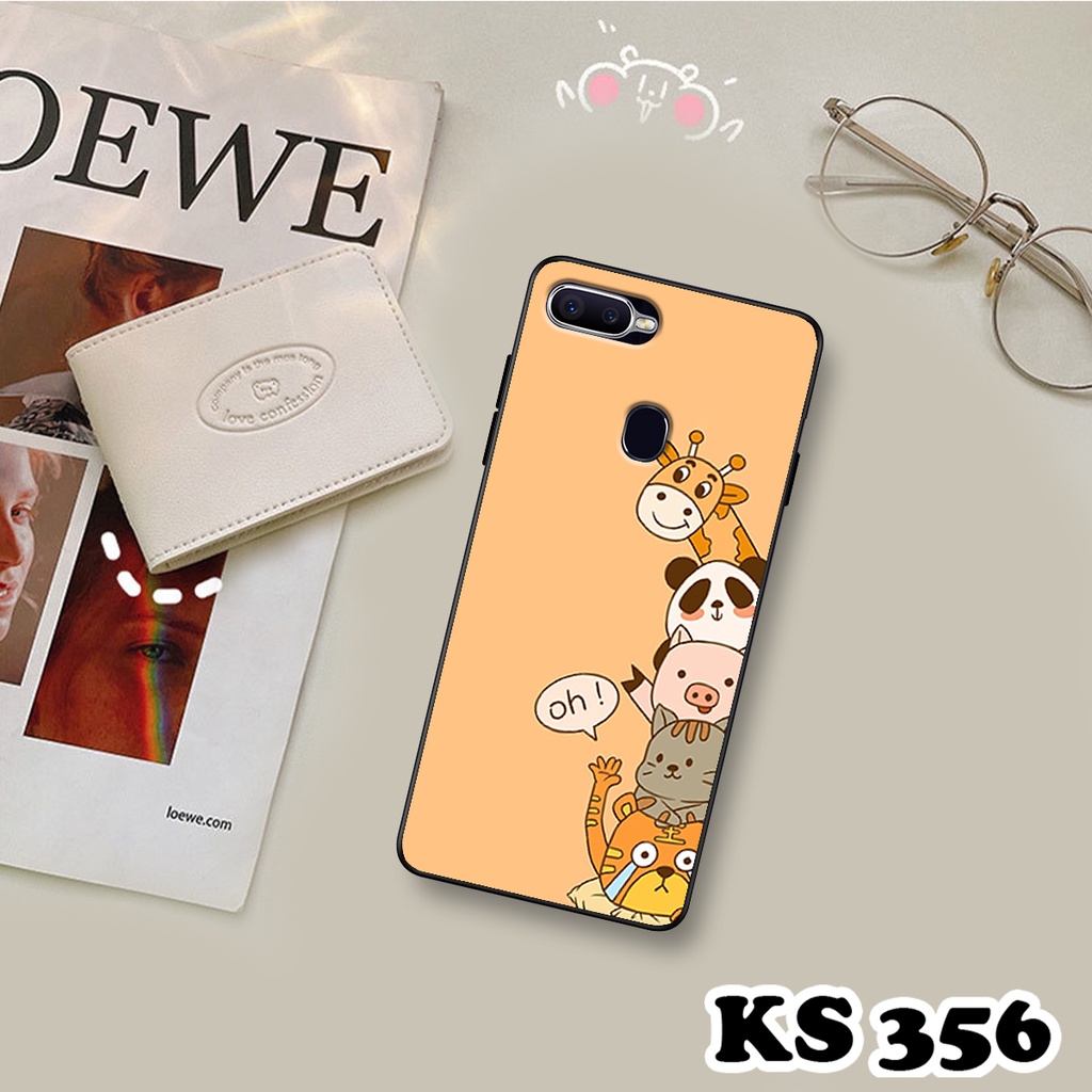 Ốp lưng Oppo F5 - Oppo F5 Youth - Ốp in hình Cat&amp;Bear đáng yêu - Chất liệu TPU siêu bền