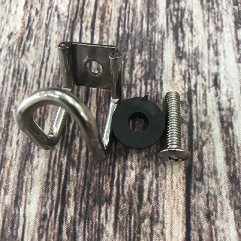 Móc khoá titan và inox chữ U