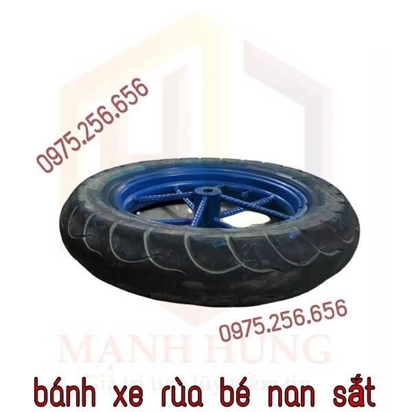 Bánh xe rùa Bé nan sắt phụ tùng Hùng Lỳ