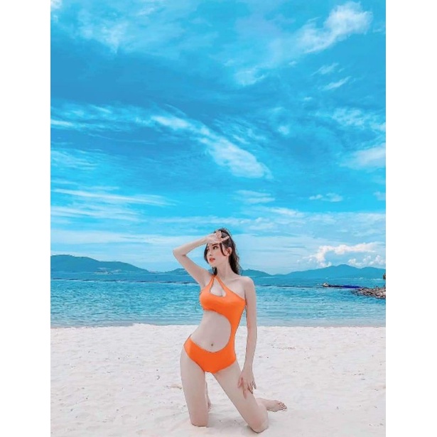 bikini liên khoét eo có hình thật