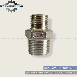 Kép Giảm Ren Inox 304 | DN10-DN25 (Phi 17-34mm) [VATTUKYTHUATQT.COM]