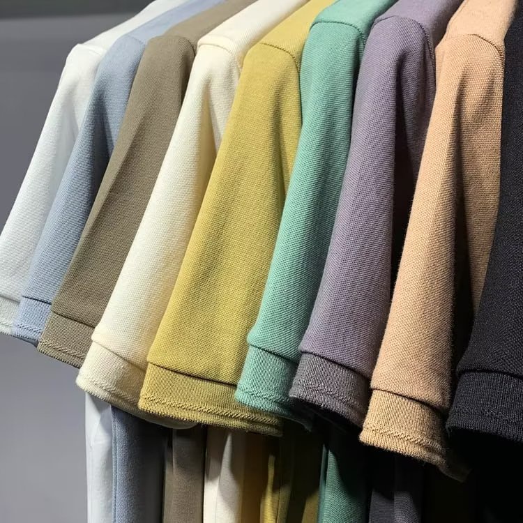 Áo Thun POLO Dáng Ôm Phong Cách Doanh Nhân Thời Trang Mùa Hè Cho Nam Size M-3xl