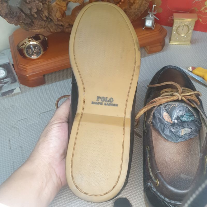 Giày lười nam thương hiệu POLO Ralph Lauren của Mỹ