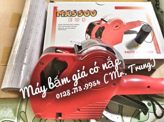 Máy bấm giá tặng mực dự phòng