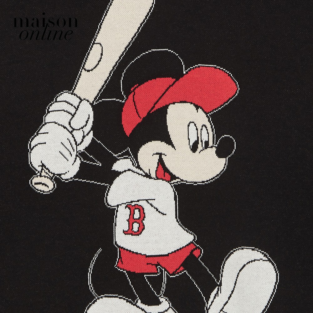 MLB - Áo khoác cardigan chuột mickey MLB x Disney 31KTK1011-43Z