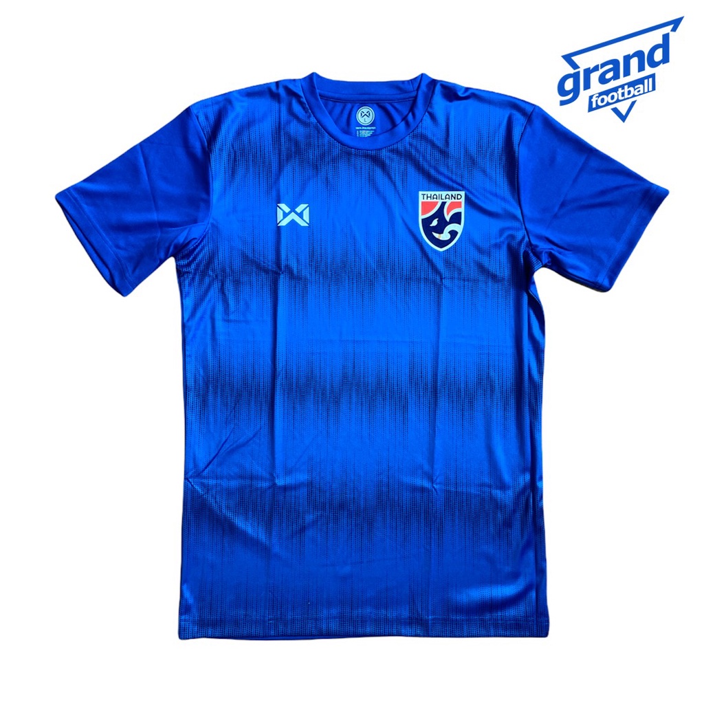 Chính Hãng - Áo Training Tuyển Thái Lan Xanh Regular 2021