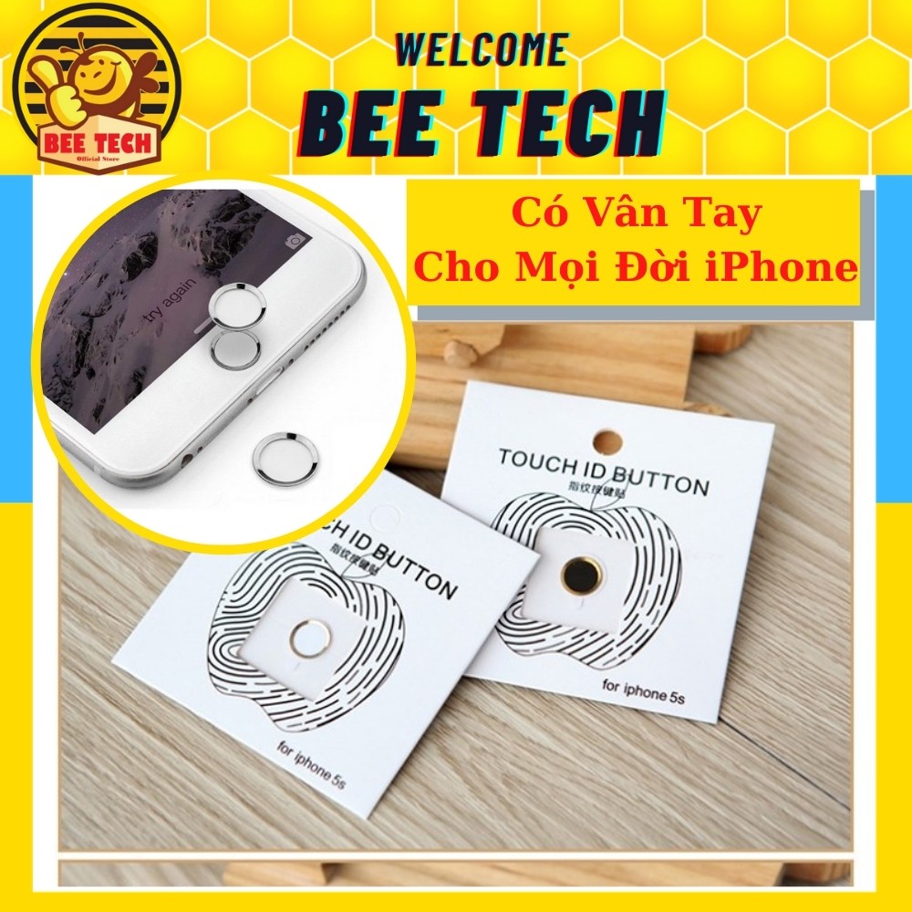 Dán Bảo Vệ Nút Home Có Cảm Ứng Vân Tay Cho 5s/6/6plus/7/7plus/8/8plus - Beetech Store Store