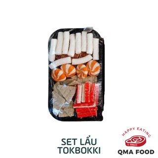Combo lảu tokbokki mix 10 in 1 - lẩu tokbokki