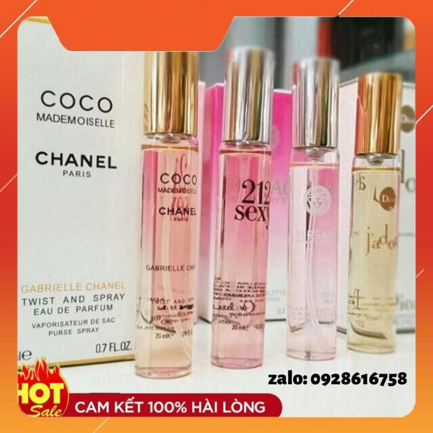 Nước Hoa mini Nam Nữ Cao Cấp 20ml Hương Thơm Quyến Rũ Thơm Lâu | BigBuy360 - bigbuy360.vn