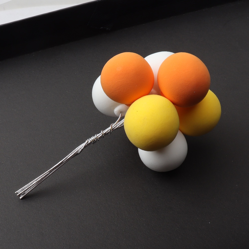 Bộ 20 Bong Bóng Bay Trang Trí Bánh Kem Sinh Nhật Nhiều Màu Sắc