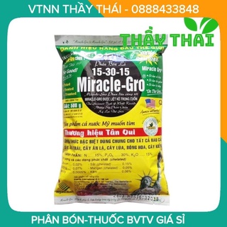 [CHÍNH HÃNG] Miracle Gro 15-30-15+TE, 500g, Phân bón lá kích ra hoa lan, hoa hồng, đậu trái cao