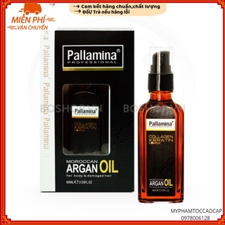 Tinh dầu dưỡng tóc PALLAMINA Collagen Keratin Complex 60ml